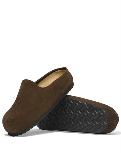 Birkenstock - Amsterdam Wrapped Suede Leather Sandal - Carafe